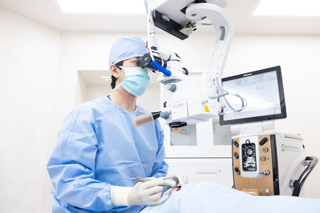 白内障の手術方法