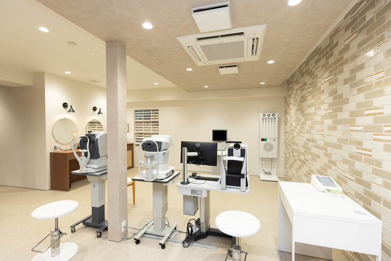 視神経乳頭陥凹の検査